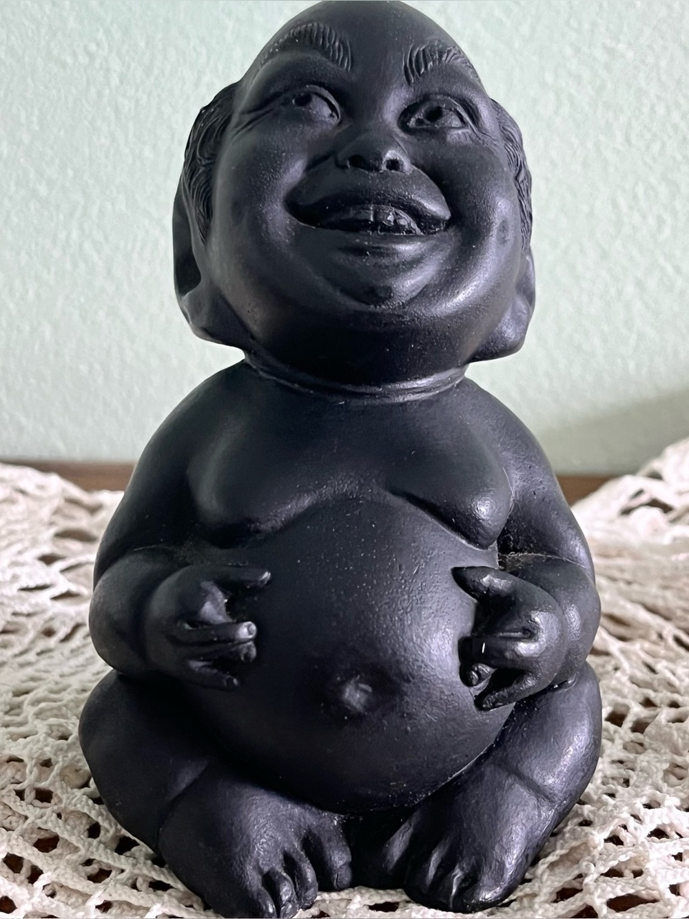 Coco Joe’s Laki Menehune Lava Figurine VTG Hawaii